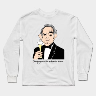 Lifestyles of Rich and Famous Robin Leach Classic TV Show Host Long Sleeve T-Shirt